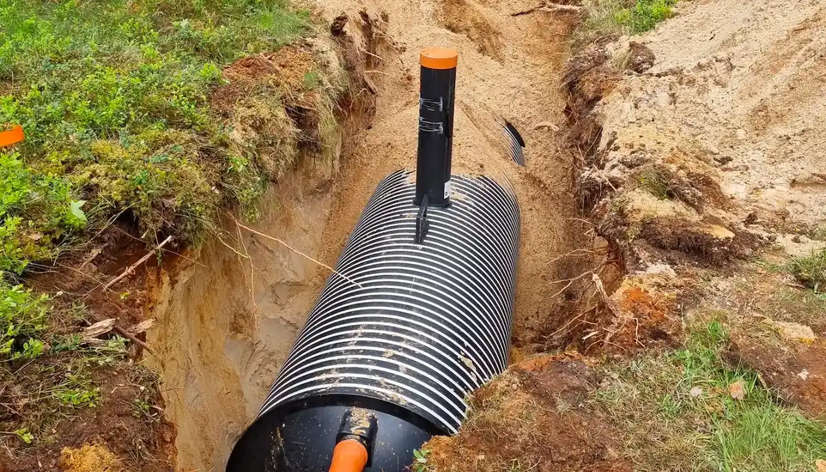 Construction of a swimming pool